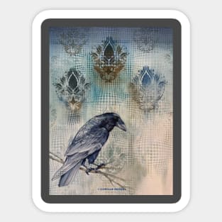 Victorian Raven #1 Sticker